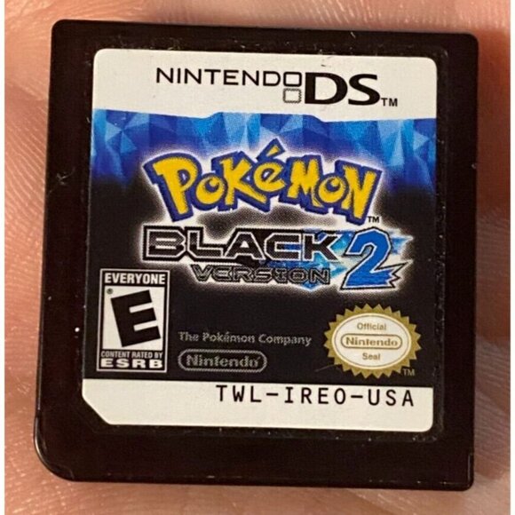 Pokemon Black Version 2 (Nintendo DS, 2012) Cartridge Only Authentic & Tested - Picture 1 of 2